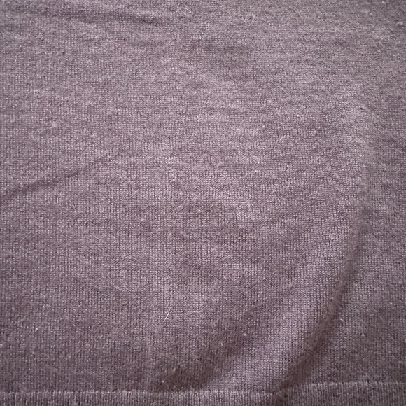 100% Cashmere Purple Lands End Women’s Sweater Size XL - Picture 5 of 10